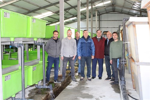 FOREL ALABALIK ÜRETİM TESİSİ ZİYARET EDİLDİ
